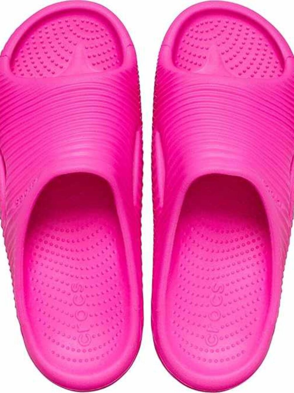 Crocs Unisex-Adult Mellow Recovery Slides Pink Crush - Picture 2 of 3
